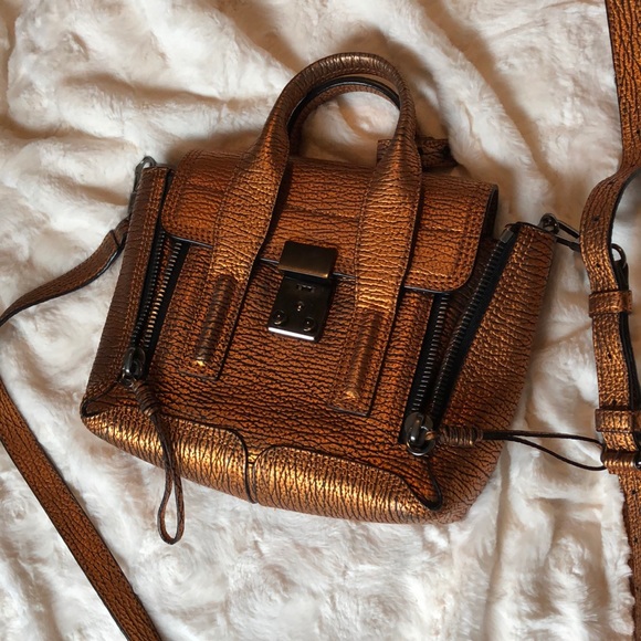3.1 Phillip Lim Handbags - 3.1 Phillip Lim Mini Pashli in Copper